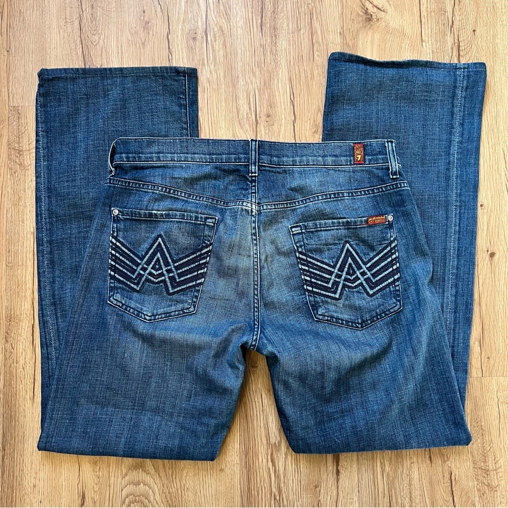 7 For All Mankind A Pocket Bootcut Women’s Jeans Size 34